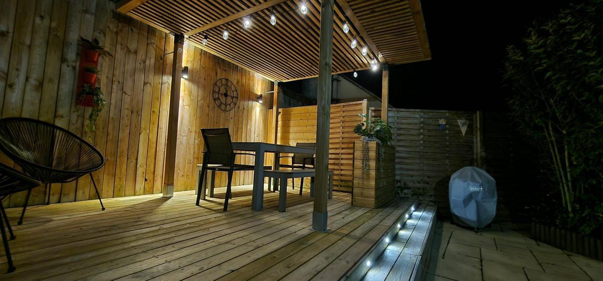 Gite 4 Personnes Avec Piscine Et Bain Nordique Proche Des Plages Du Debarquement Le Manoir (Calvados) Exterior foto